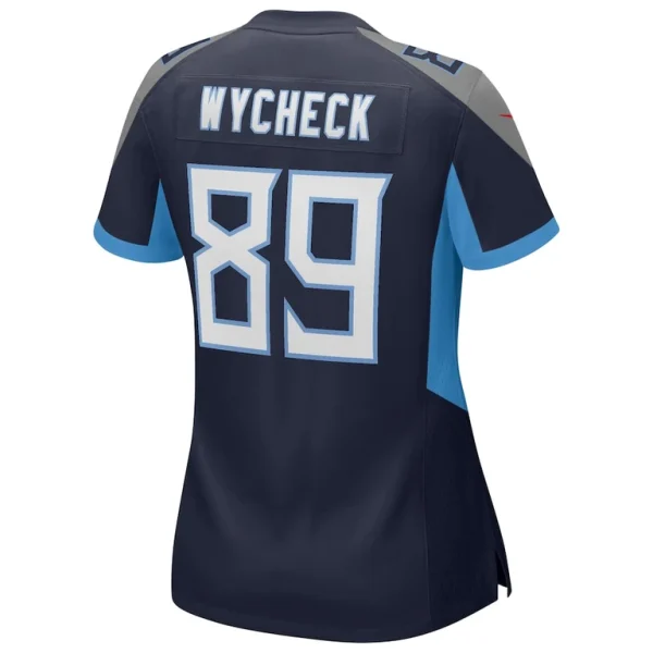 Frank wycheck tennessee titans nike womens game retired player jersey Navy L