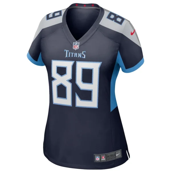 Frank wycheck tennessee titans nike womens game retired player jersey Navy M