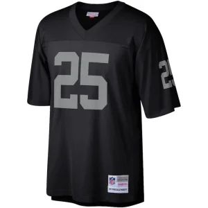 Fred biletnikoff las vegas raiders mitchell ness legacy replica jersey Black M