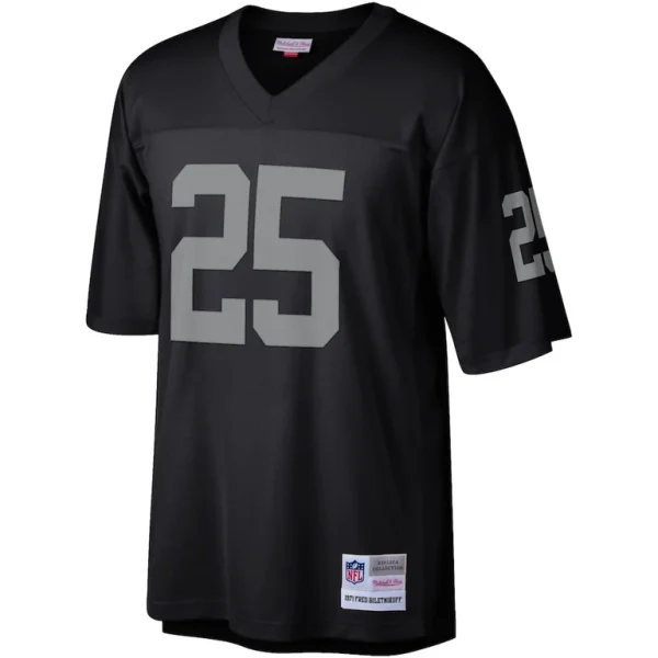 Fred biletnikoff las vegas raiders mitchell ness legacy replica jersey Black M
