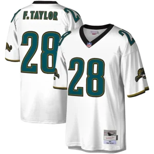 Fred taylor jacksonville jaguars mitchell ness legacy replica jersey White