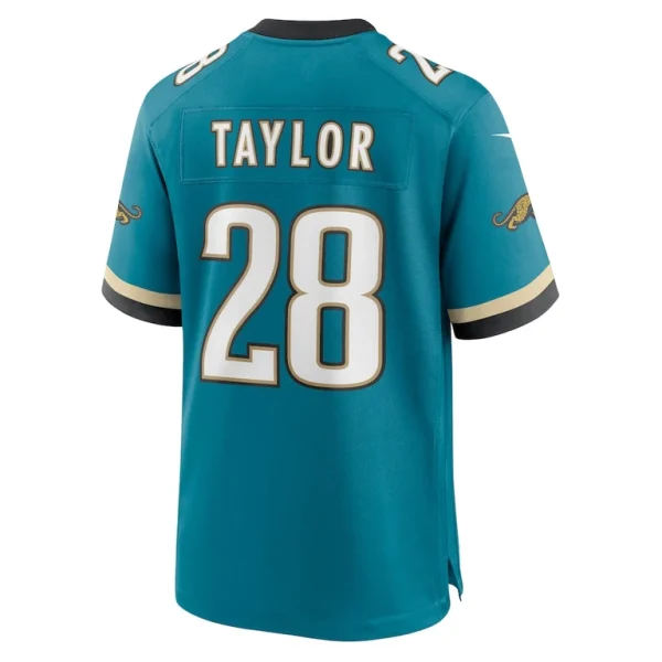 Fred taylor jacksonville jaguars nike prowler throwback retired player game jersey Teal L