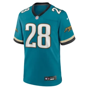 Fred taylor jacksonville jaguars nike prowler throwback retired player game jersey Teal M