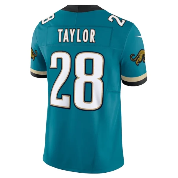 Fred taylor jacksonville jaguars nike prowler throwback vapor f.u.s.e. limited retired player jersey Teal L