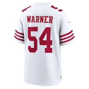 Fred warner san francisco 49ers nike team game player jersey White L