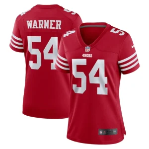 Fred warner san francisco 49ers nike womens game player jersey Scarlet
