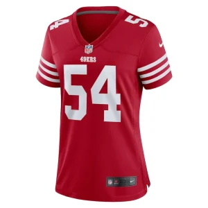 Fred warner san francisco 49ers nike womens game player jersey Scarlet M