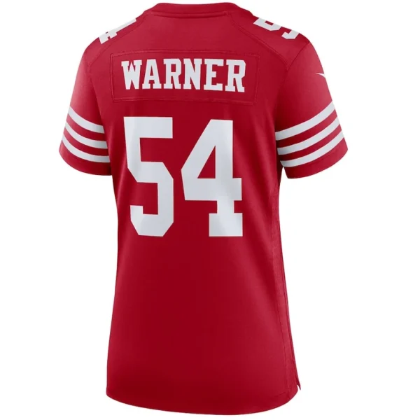 Fred warner san francisco 49ers nike womens player jersey Scarlet L