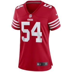 Fred warner san francisco 49ers nike womens player jersey Scarlet M
