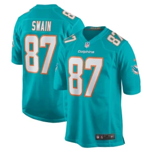 Freddie swain miami dolphins nike game jersey Aqua
