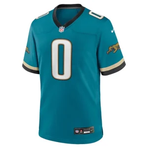 Gabe davis jacksonville jaguars nike prowler throwback player game jersey Teal M