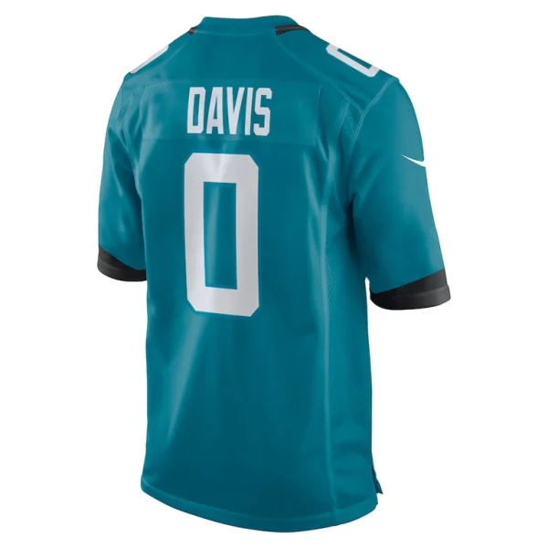 Gabe davis jacksonville jaguars nike team game player jersey Teal L
