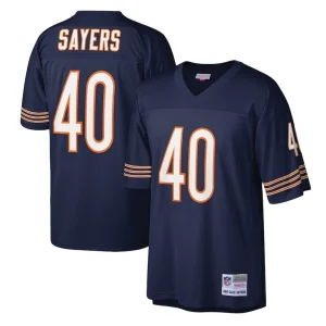 Gale sayers chicago bears mitchell ness legacy replica jersey Navy