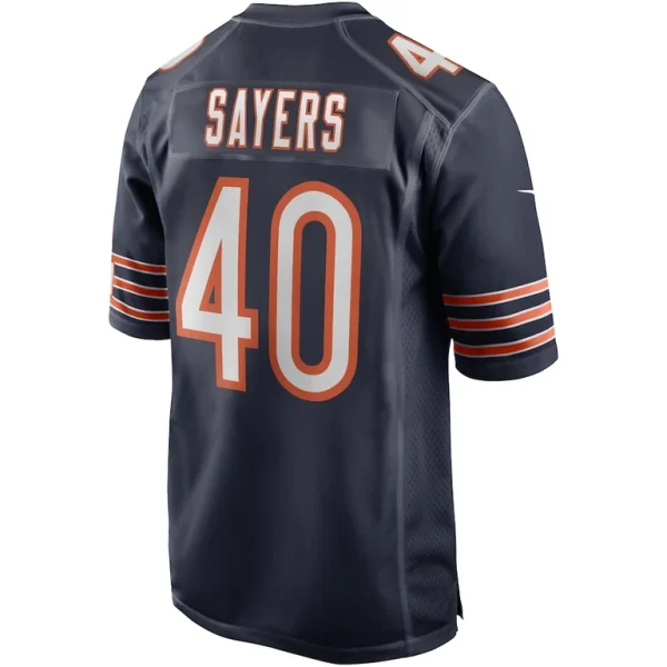 Gale sayers chicago bears nike game retired player jersey Navy L