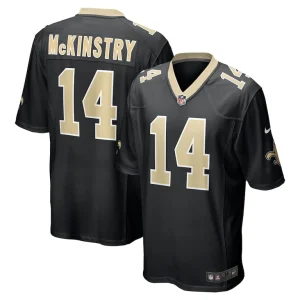 Gaquincy mckinstry new orleans saints nike player game jersey Black