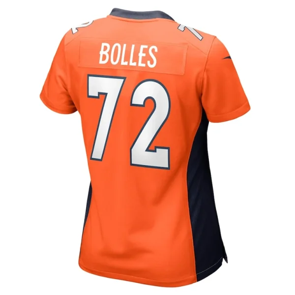 Garett bolles denver broncos nike womens game jersey Orange L
