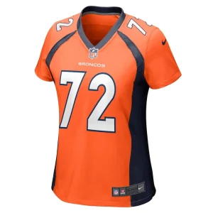 Garett bolles denver broncos nike womens game jersey Orange M
