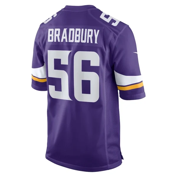 Garrett bradbury minnesota vikings nike game jersey Purple L
