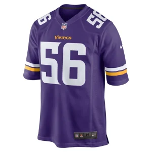 Garrett bradbury minnesota vikings nike game jersey Purple M