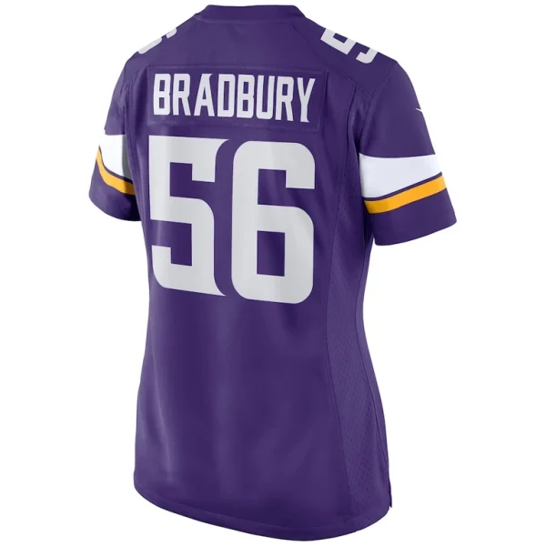 Garrett bradbury minnesota vikings nike womens game jersey Purple L