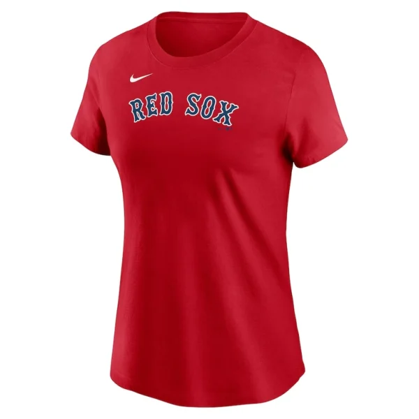 Garrett crochet boston red sox nike womens fuse name number t shirt Red M