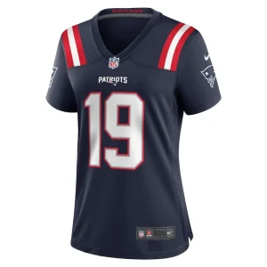 Garrett gilbert new england patriots nike womens home game player jersey Navy M