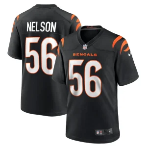 Garrett nelson cincinnati bengals nike game jersey Black