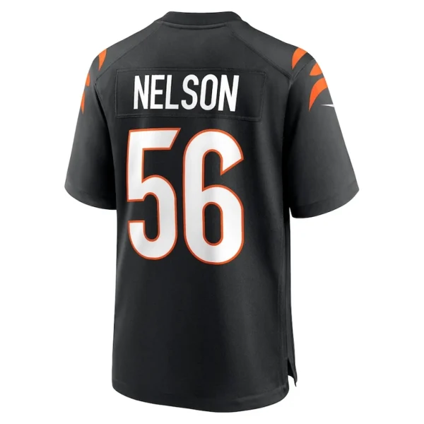 Garrett nelson cincinnati bengals nike game jersey Black L