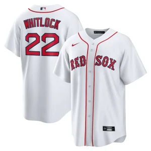 Garrett whitlock boston red sox nike home replica jersey White