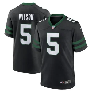 Garrett wilson new york jets nike alternate game jersey Legacy black