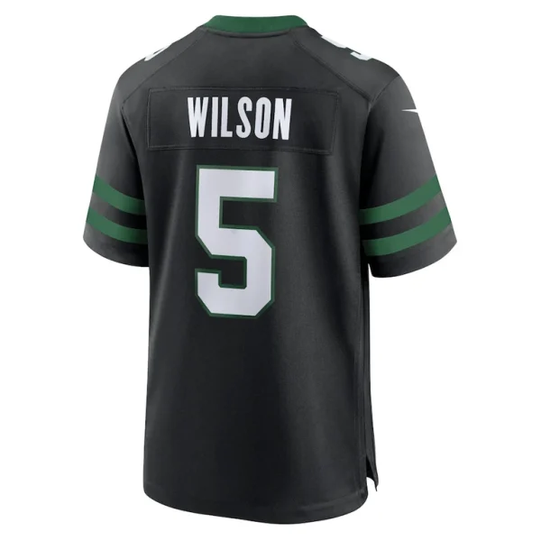 Garrett wilson new york jets nike alternate game jersey Legacy black L