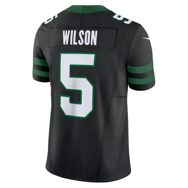 Garrett wilson new york jets nike alternate vapor f.u.s.e. limited jersey Legacy black L