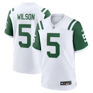 Garrett wilson new york jets nike classic alternate game jersey White