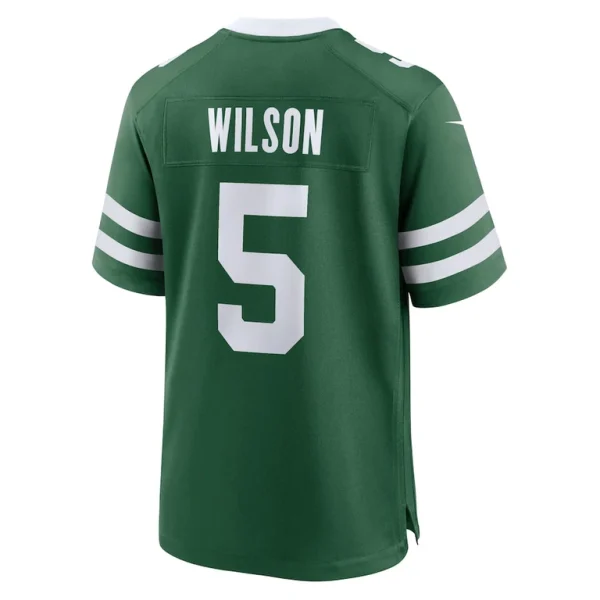 Garrett wilson new york jets nike game jersey Legacy green L