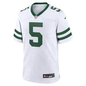 Garrett wilson new york jets nike game jersey Legacy white M