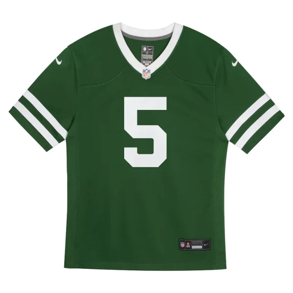 Garrett wilson new york jets nike infant game jersey Legacy green 18 MO