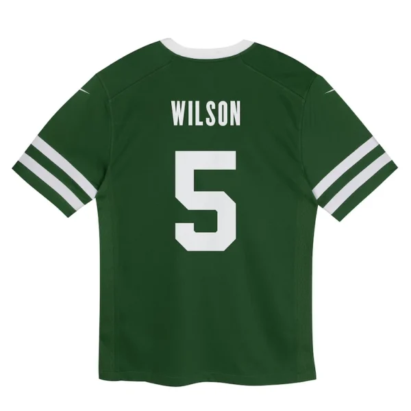 Garrett wilson new york jets nike infant game jersey Legacy green 24 MO