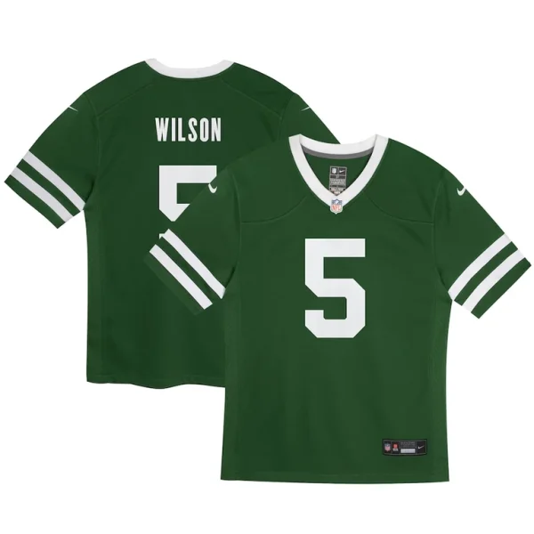 Garrett wilson new york jets nike infant game jersey Legacy green