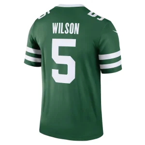 Garrett wilson new york jets nike legend player performance top Legacy green L