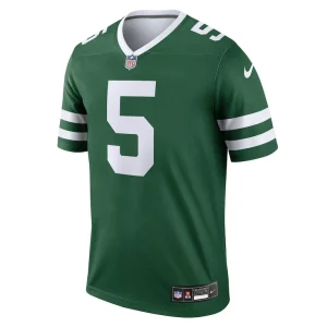 Garrett wilson new york jets nike legend player performance top Legacy green M