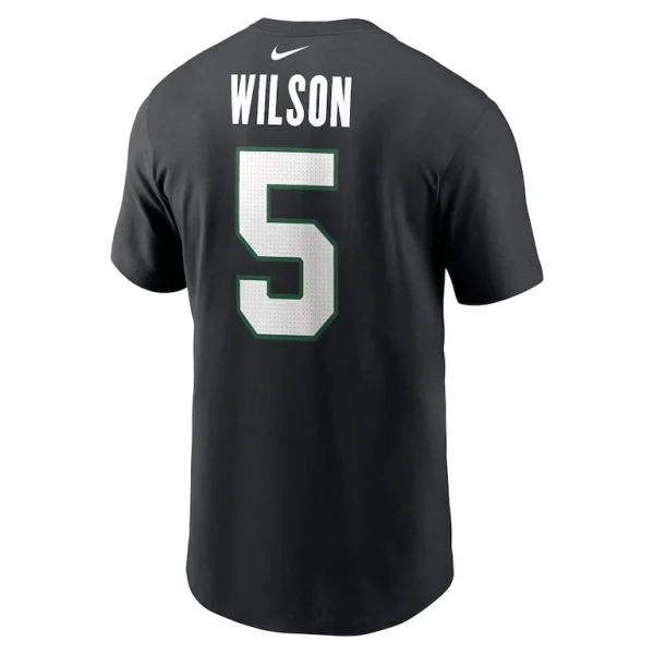 Garrett wilson new york jets nike name number t shirt Black L