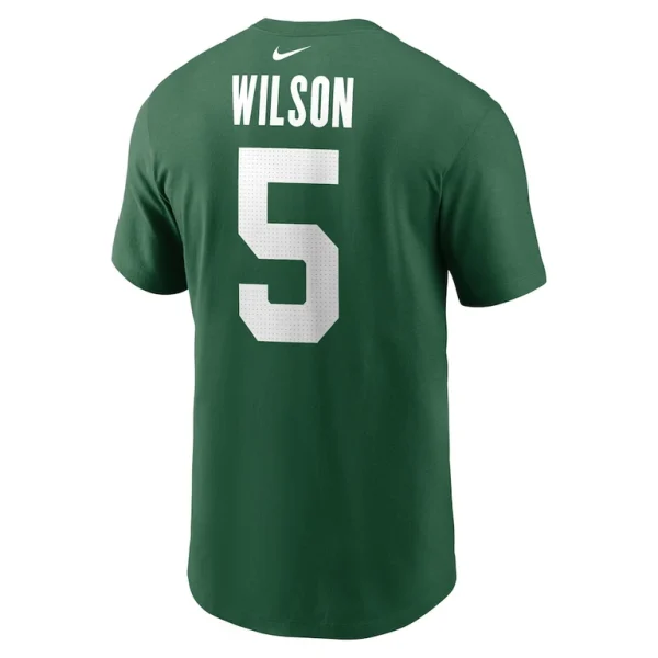 Garrett wilson new york jets nike name number t shirt Green L