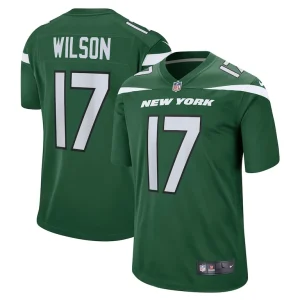 Garrett wilson new york jets nike player game jersey Green