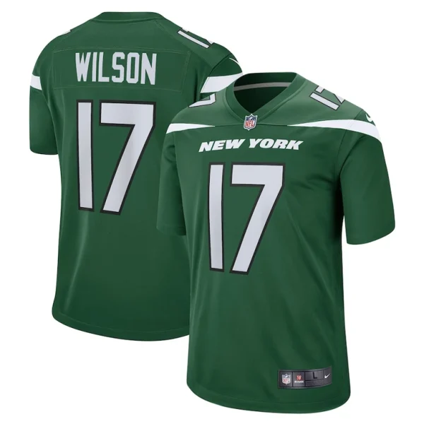 Garrett wilson new york jets nike player game jersey Green
