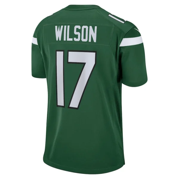 Garrett wilson new york jets nike player game jersey Green L