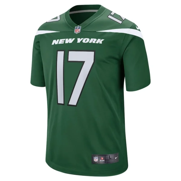 Garrett wilson new york jets nike player game jersey Green M