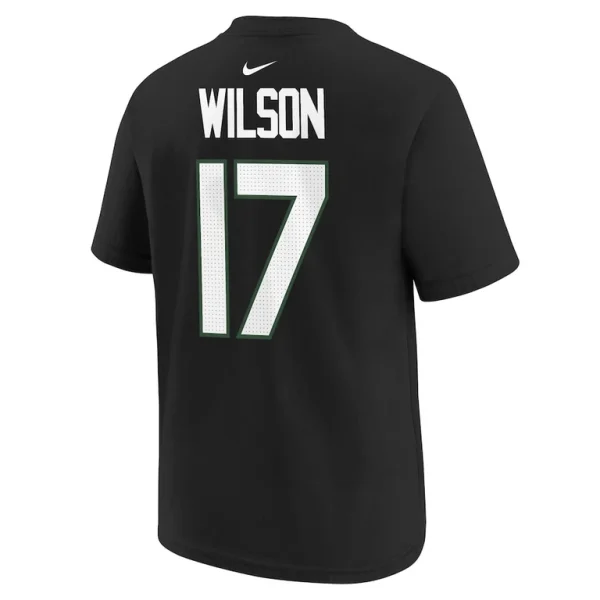 Garrett wilson new york jets nike preschool player name number t shirt Black 7