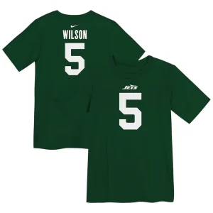 Garrett wilson new york jets nike preschool player name number t shirt Green