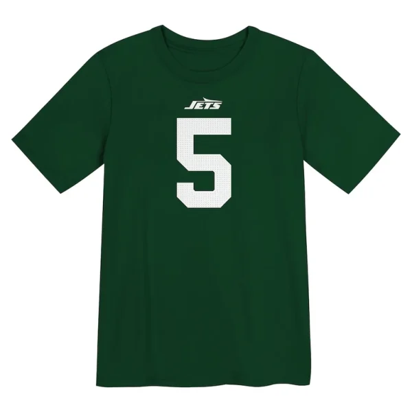 Garrett wilson new york jets nike preschool player name number t shirt Green 56