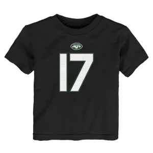 Garrett wilson new york jets nike toddler player name number t shirt Black 3T